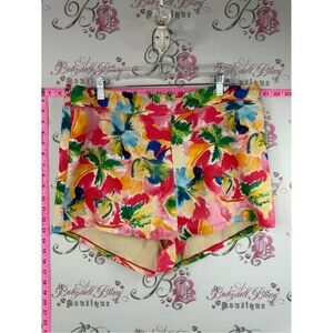 Joe Fresh bikini shorts new Multicolor Floral Print Women’s Shorts